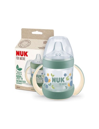 Nuk For Nature Learning Bottle Green 6m 150ml