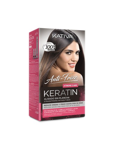 Kativa Anti Frizz Xtreme Care Alisado sin Plancha