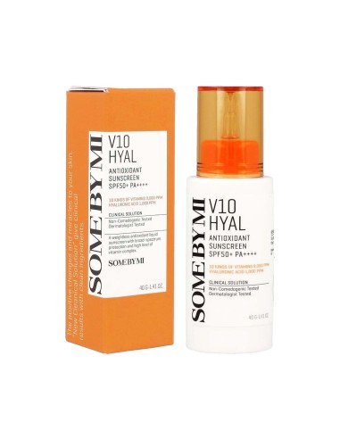 Some By Mi V10 Hyal Protector Solar Antioxidante SPF50 40g