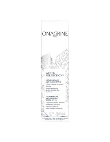 Onagrine White Perfection Crema Unificante Antimanchas SPF15 40ml