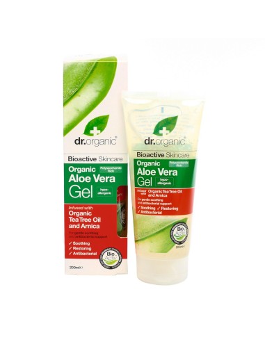 Dr.Organic Gel de Aloe Vera Bio con Aceite de Melaleuca y Arnica 200ml