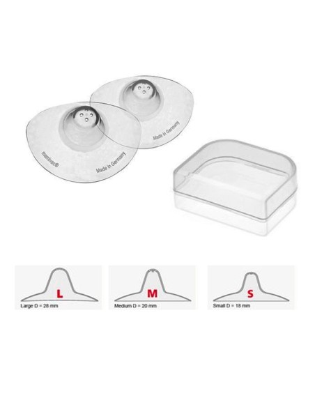 Mamivac Tetinas Cónicas de Silicona L X2