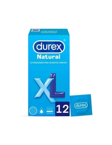 Preservativos Durex Natural XL X12