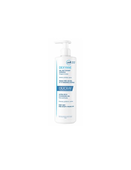 Ducray Dexyane Gel Limpiador Graso 400ml