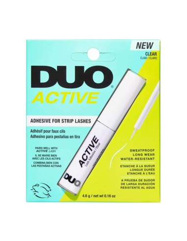 Adhesivo Duo Active Para Pestañas de Tira Transparente 4,6g