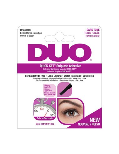 Duo Quick Set Triplash Adhesivo en tono oscuro 5g