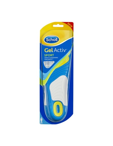 Scholl Gelactiv Plantilla Gel Sport Hombre X2