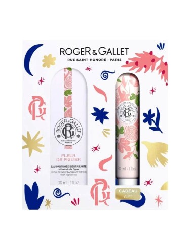 Pack Roger & Gallet Fleur Figuier Agua de Colonia 30ml y Crema de Manos 30ml Oferta