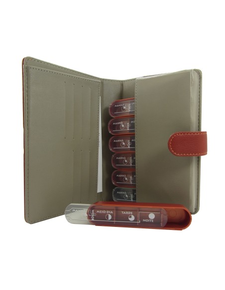 Pilbox Smart Dispensador de Comprimidos 7 Módulos + Bolsa
