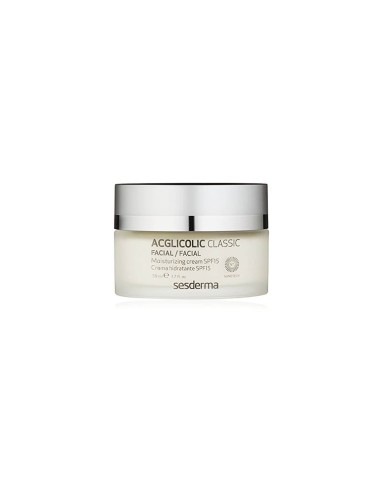 Sesderma Acglicolic Classic Crema Hidratante SPF15 50ml