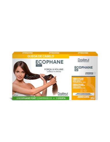 Ecophane Cabello y Uñas Pack 3x60Caps