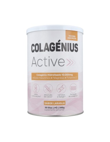 Polvo activo de colágeno sabor naranja 345g