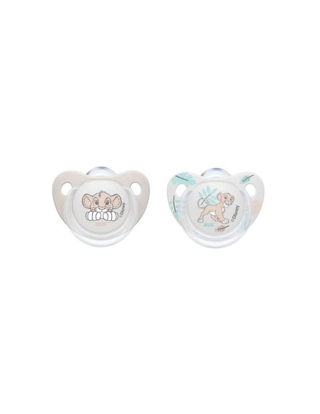 NUK Disney Lion King Chupete de Silicona 0-6M x2