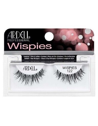 Ardell Wispies 122 Black Adhesive Included