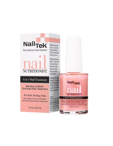 Nail Tek Bambú y Biotina 5 en 1 15ml