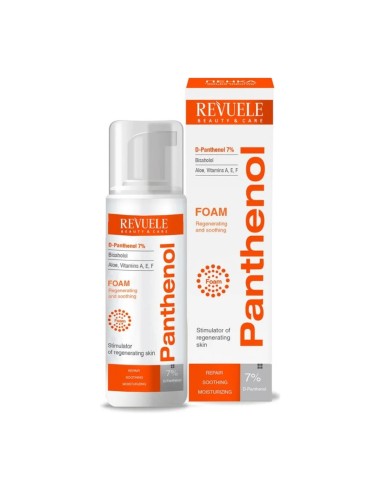 Revuele Espuma de Pantenol para Diferentes Tipos de Quemaduras 150ml