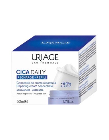 Uriage Cica Daily Crema Reparadora Concentrada Recambio 50ml