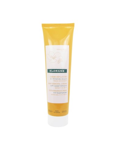 Klorane Crema Depilatoria con Almendras Dulces 150ml