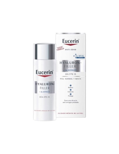 Eucerin Hyaluron Filler Crema Antiarrugas de Día 50ml