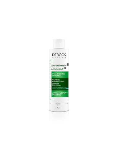 Dercos Champú Anticaspa Cabello Graso 390ml