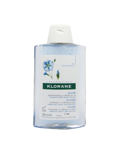 Klorane Champú Fibras de Lino Cabello Fino 200ml