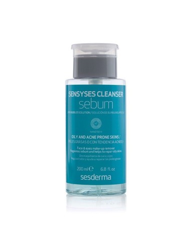 Sesderma Sensyses Cleanser Sebum Solución de Burbujas Lipídicas 200ml