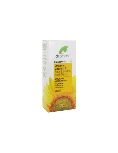 Dr.Organic Vitamina E Bio Sérum para Atenuar Marcas 50ml