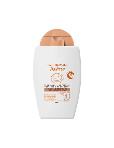 Avène Solar Fluido Mineral con Color SPF50 + 40ml