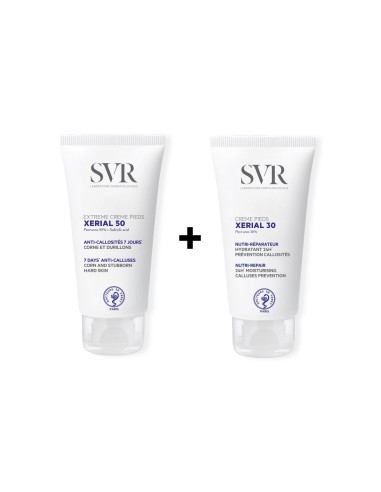 SVR Xerial Pack Xerial Crema 50 50ml + Xerial Crema 30 50ml