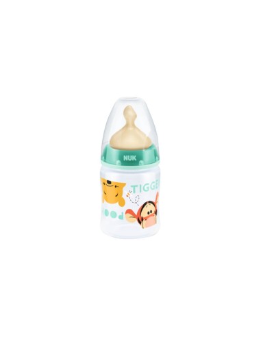 Biberón de látex NUK Winnie the Pooh 0-6M M 150ml