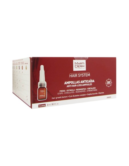 MartiDerm Ampollas Anticaída 14x3ml MartiDerm Ampollas Anticaída 14x3ml