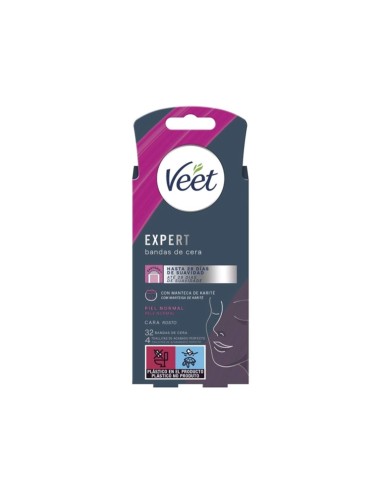 Veet Expert Bandas de Cera 16 Unidades