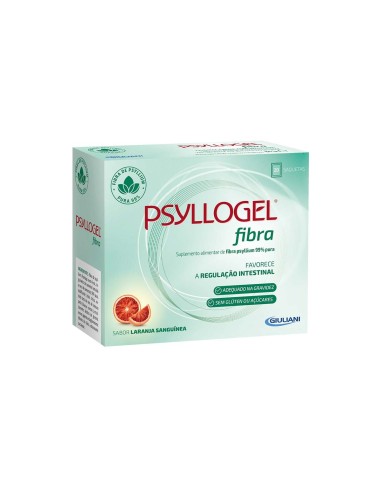 Psyllogel Fibra Sabor Naranja Sangre 20 Bolsitas