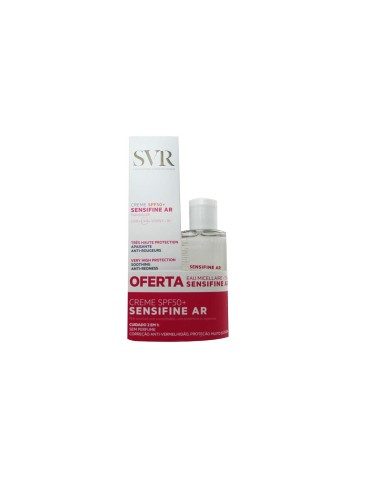 SVR Pack Sensifine AR Crema SPF50 y Agua Micelar