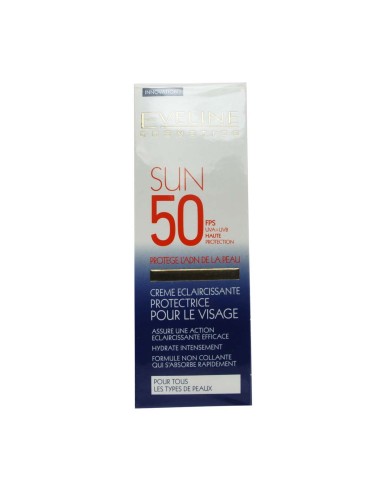 Eveline Cosmetics Whitenning Sun Protection Face Cream SPF50 50ml