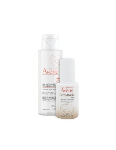 Avène Dermabsolu Sérum Esencial 30ml y Agua Micelar Desmaquillante 100ml