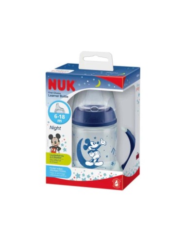 Nuk First Choice Biberón Aprendizaje Noche 6-18m 150ml