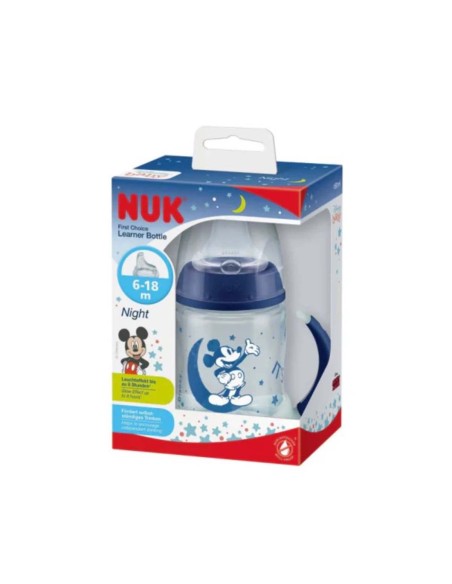 Nuk First Choice Biberón Aprendizaje Noche 6-18m 150ml