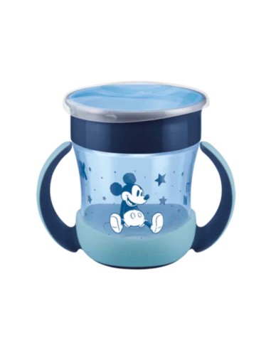 Nuk Mini Taza Mágica Noche Disney Biberón de Aprendizaje 6m 160ml