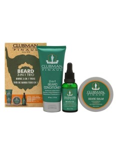 Pack Barba Clubman Pinaud 3 en 1