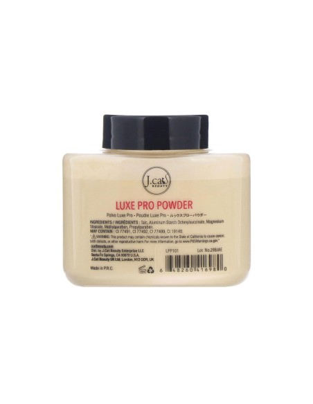 Jcat Luxe Pro Polvo Plátano 42g