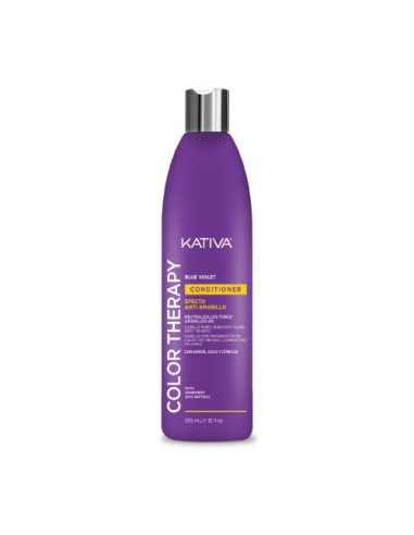 Kativa Color Therapy Acondicionador Efecto Anti Amarillo 355ml