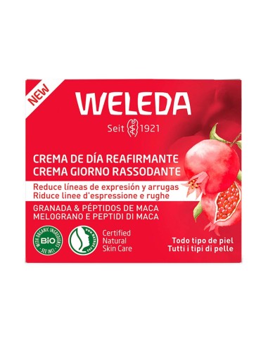 Weleda Crema de Día Reafirmante de Granada y Péptidos de Maca 40ml