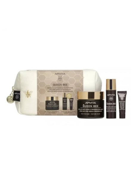 Apivita Pack Queen Bee Crema Textura Ligera