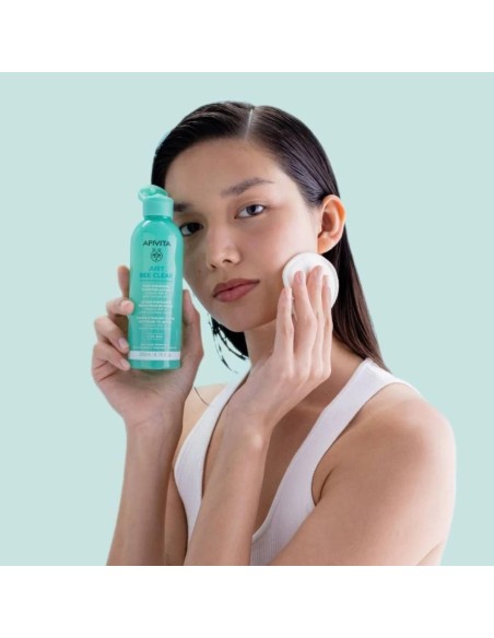 Apivita Just Bee Clear Loción Purificante Minimizadora de Poros 200ml