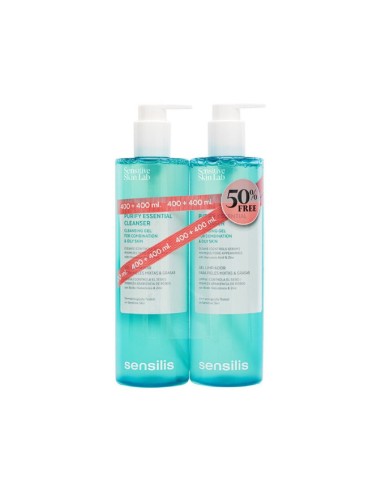 Sensilis Duo Purify Essential Gel Limpiador 400ml