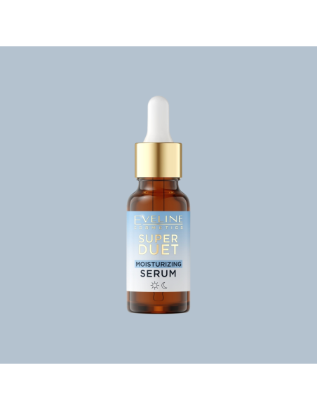 Eveline Cosmetics Super Duet Sérum Hidratante con Ácido Hialurónico 18ml