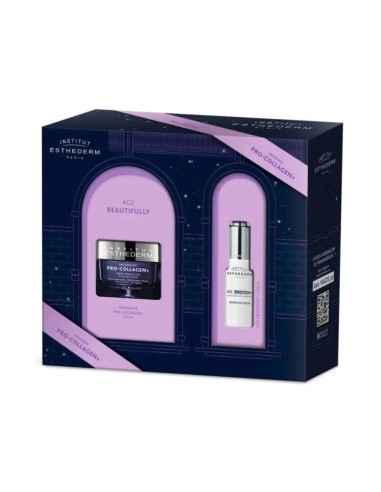 Institut Esthederm Coffret Intensive Pro-Collagen Plus Crema 50ml y Age Proteom Advanced Sérum 15ml