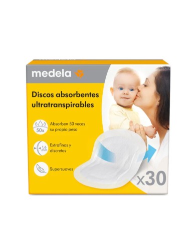 Medela Protectores de Pezón Ultrasuaves 30 Unidades