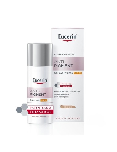 Eucerin Anti-Pigment Crema de Día con Color SPF30 50ml